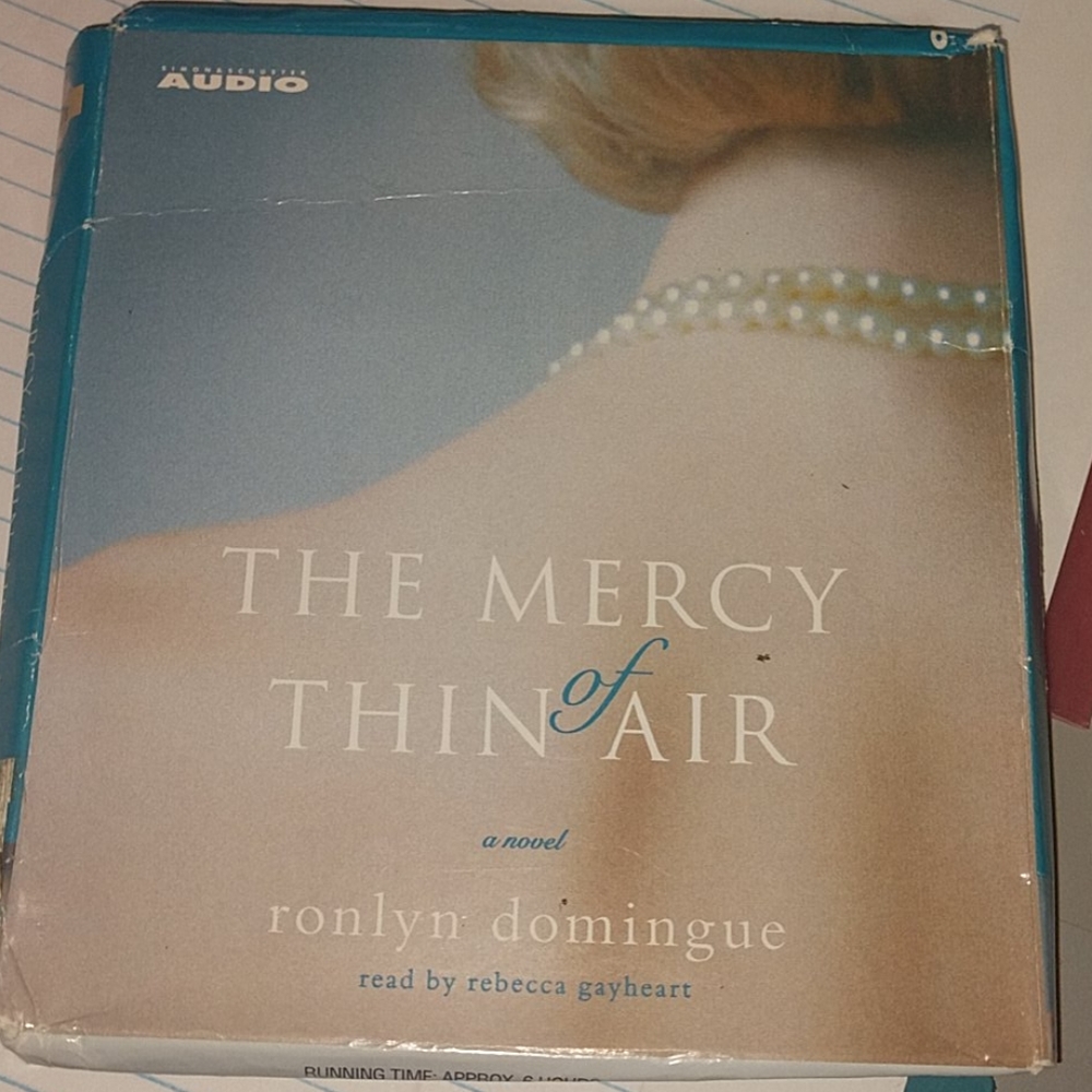 Audio Book The Mercy Thin of Air CD's